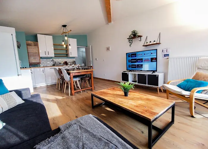 L'aquae - Parking - Wifi - Spacieux アパート *